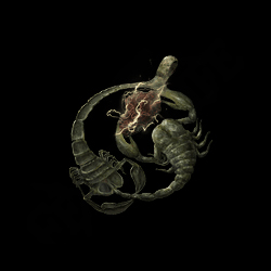 Lightning Scorpion Charm