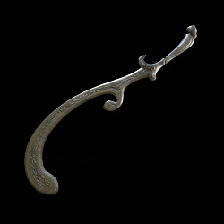 Flowing Curved Sword