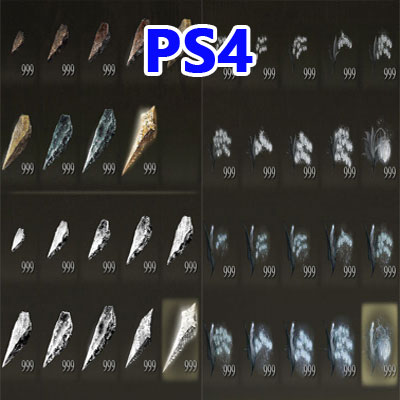 All Smithing Stones & Glovewort × 999 Bundle (PS4)