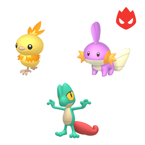 Alpha Starter Pokemon Pack 4 (DLC Shiny)