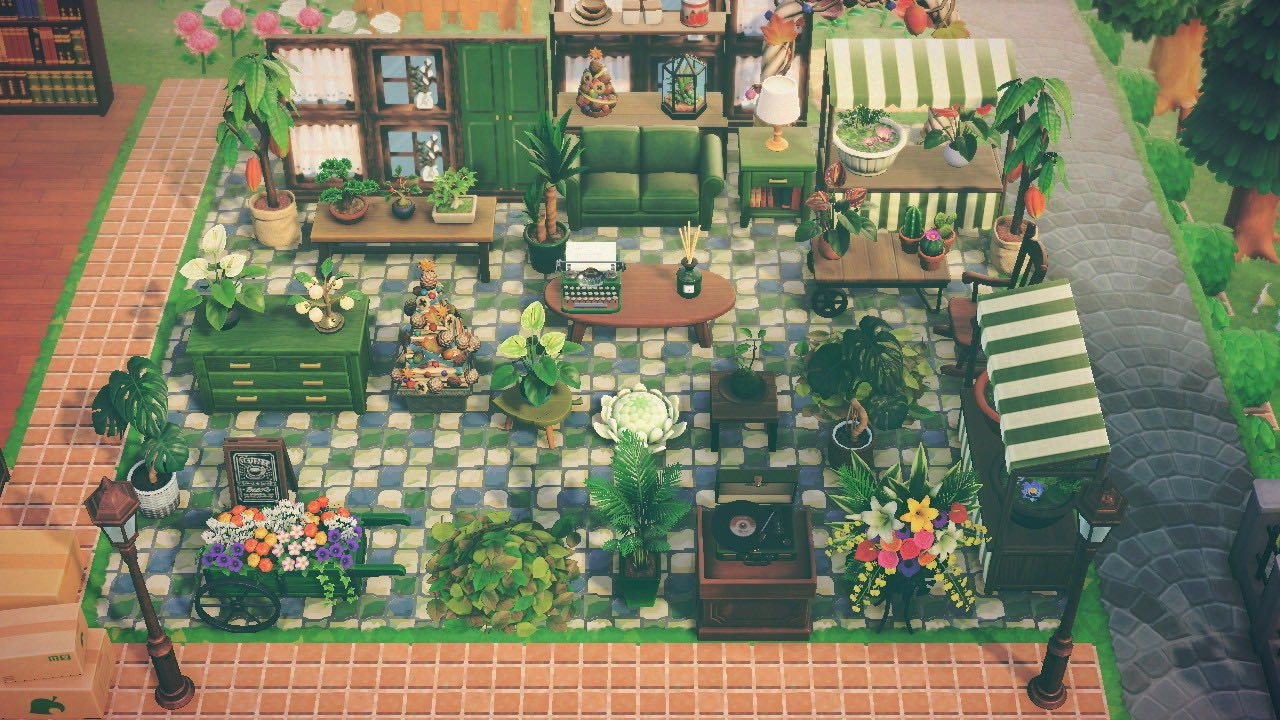 Beautiful Forest Garden Sets (52 Items) ACNH Theme Animal Crossing