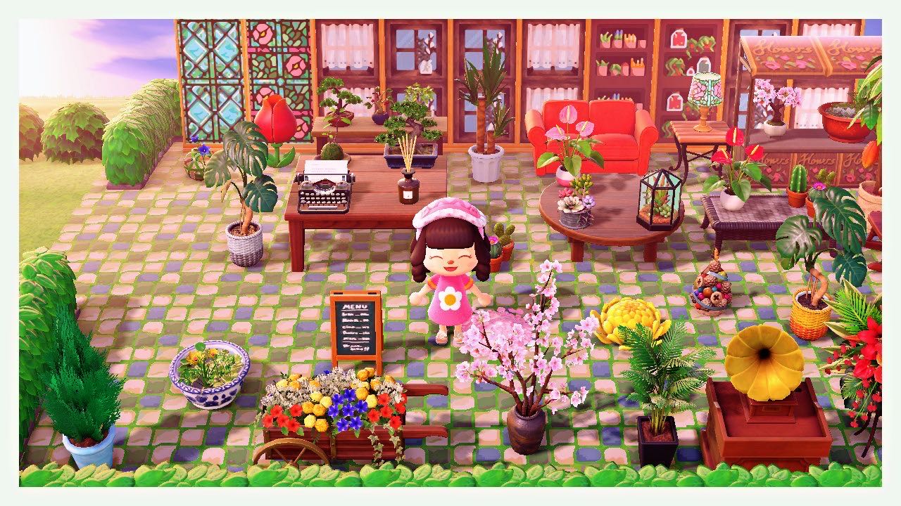 The Flower Shop (33 items) - ACNH Theme - Animal Crossing New Horizons ...