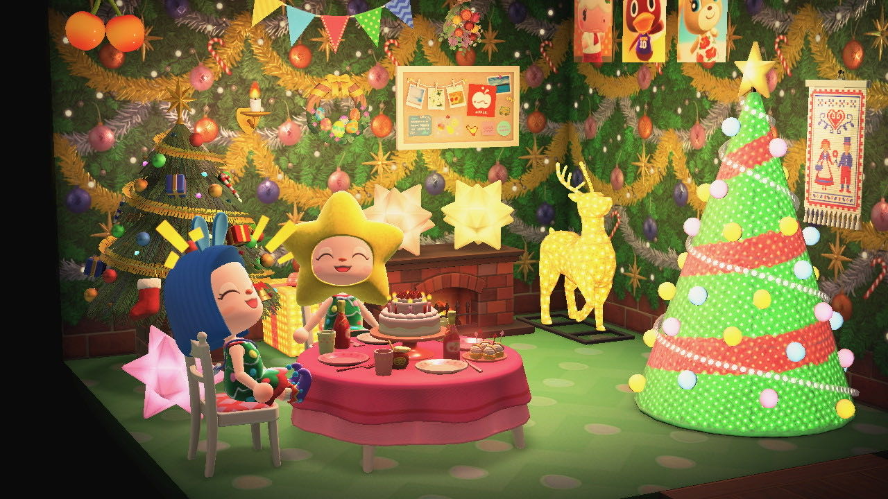 Christmas Party Set (20 Items) ACNH Theme Animal Crossing New