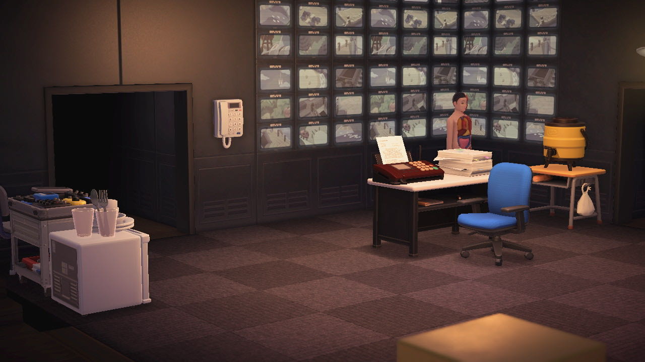 Monitoring Room Sets (26 Items) ACNH Theme Animal Crossing New