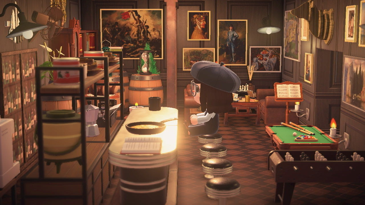 Underground Wine Cellar Sets (90 Items) ACNH Theme Animal Crossing