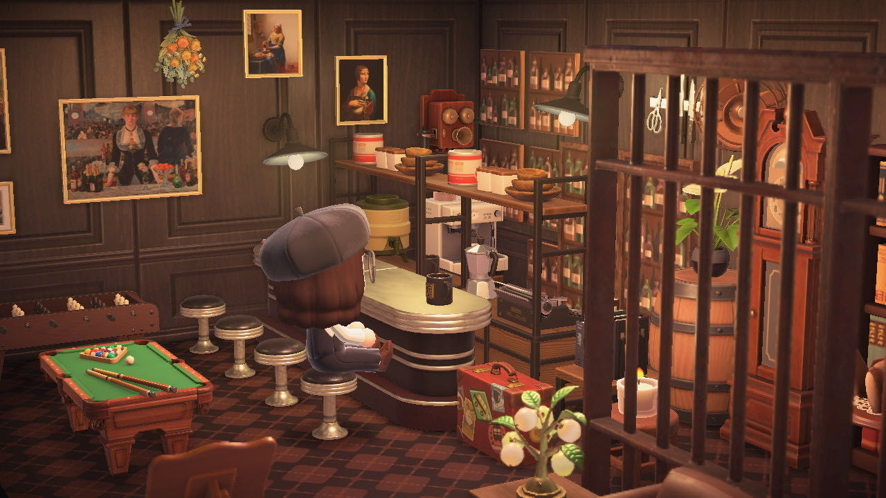 Underground Wine Cellar Sets (90 Items) ACNH Theme Animal Crossing