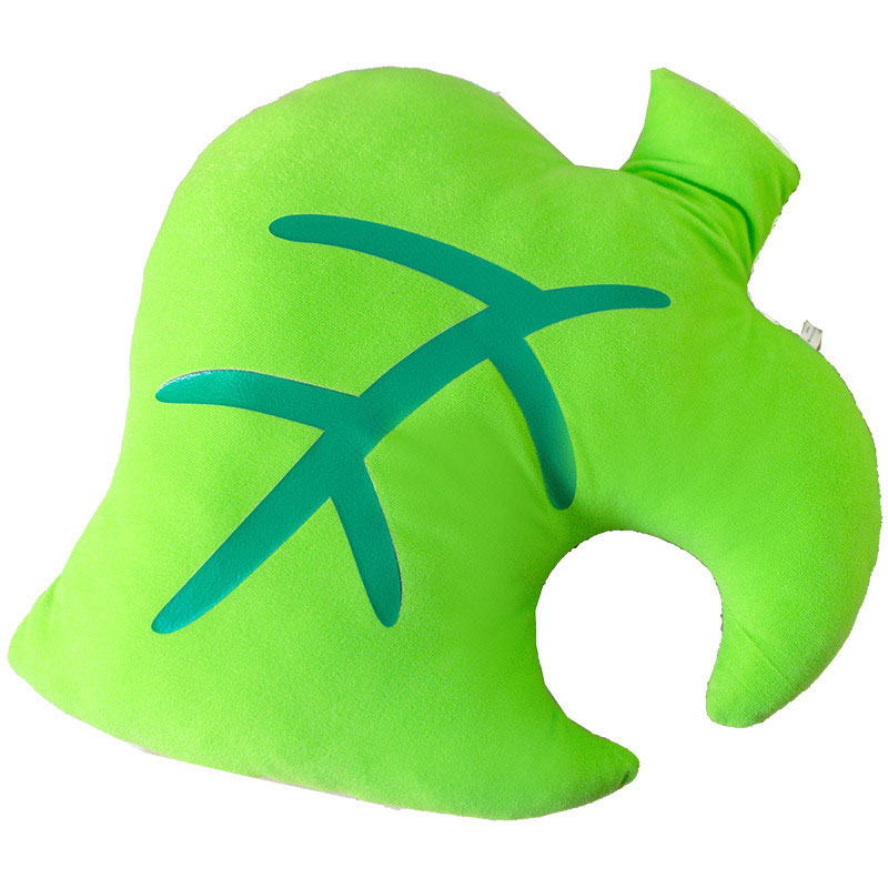 Animal Crossing Pillow Toy ACNH Leaf Throw Pillow ACNH Items Animal